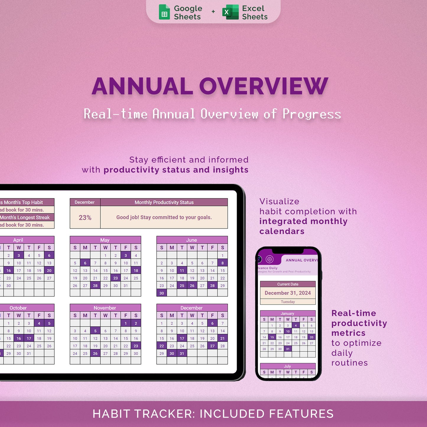 2024 Personal Habit Tracker