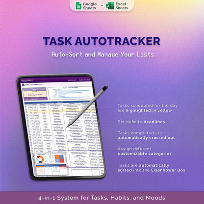 2025 Personal Productivity Tracker